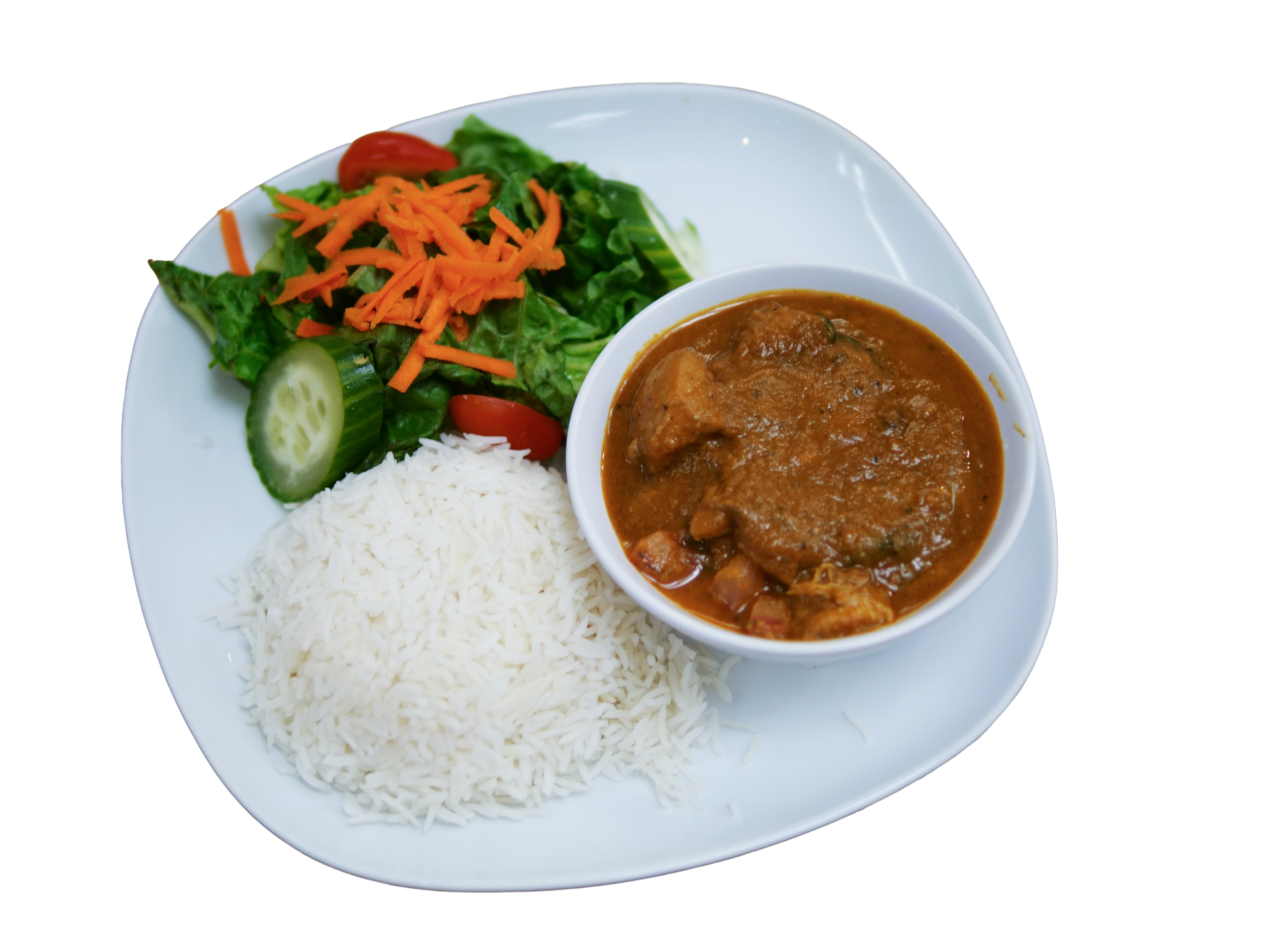 Chicken Vindaloo Plate